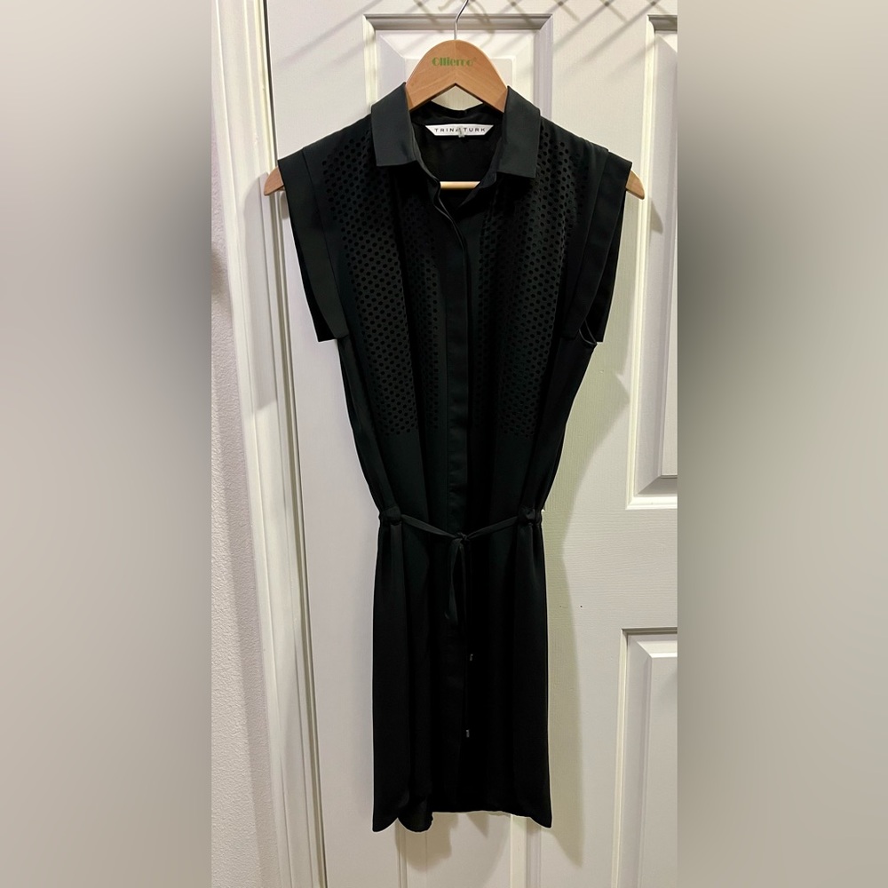 Trina Turk casual black dress